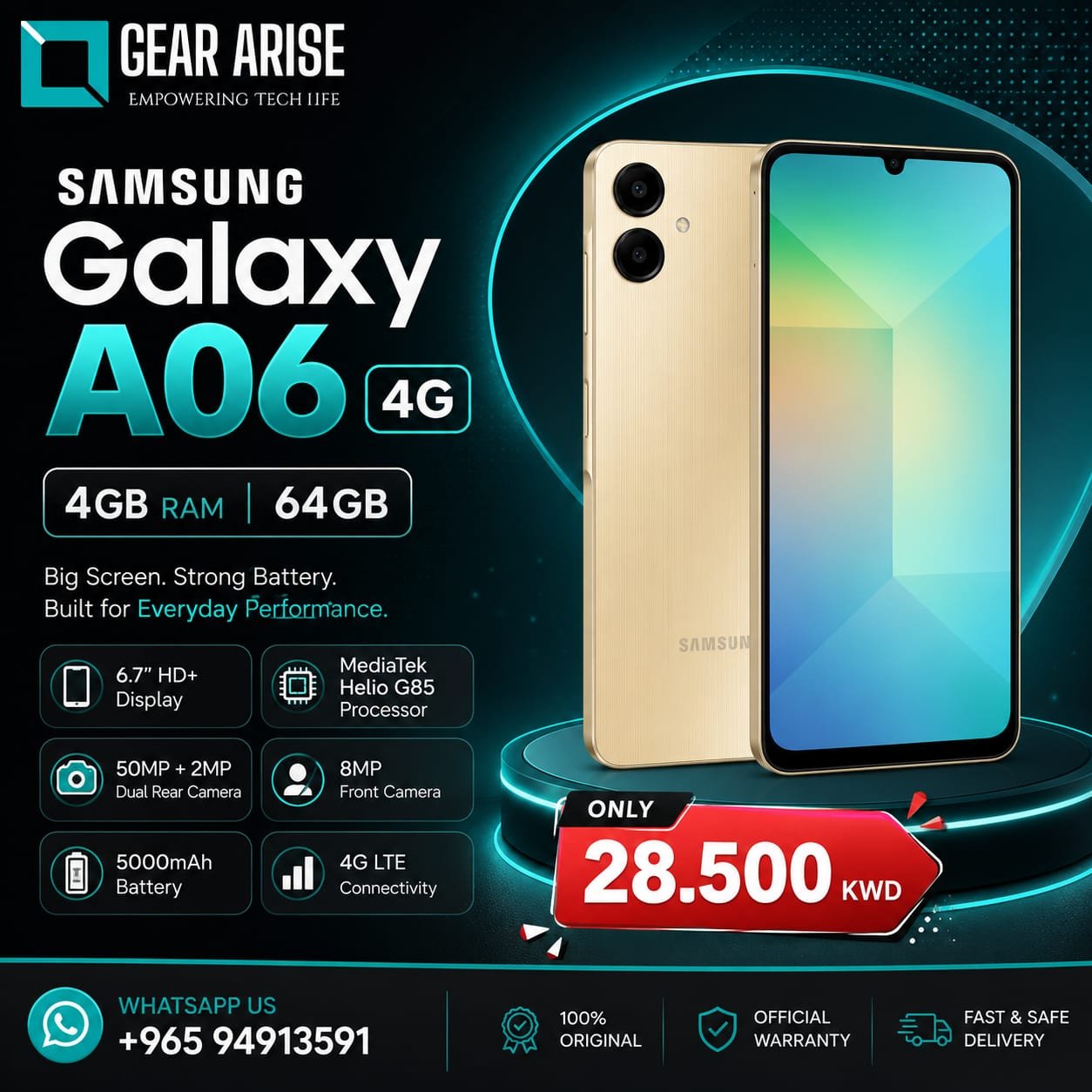 Samsung Galaxy A06 4G 64GB