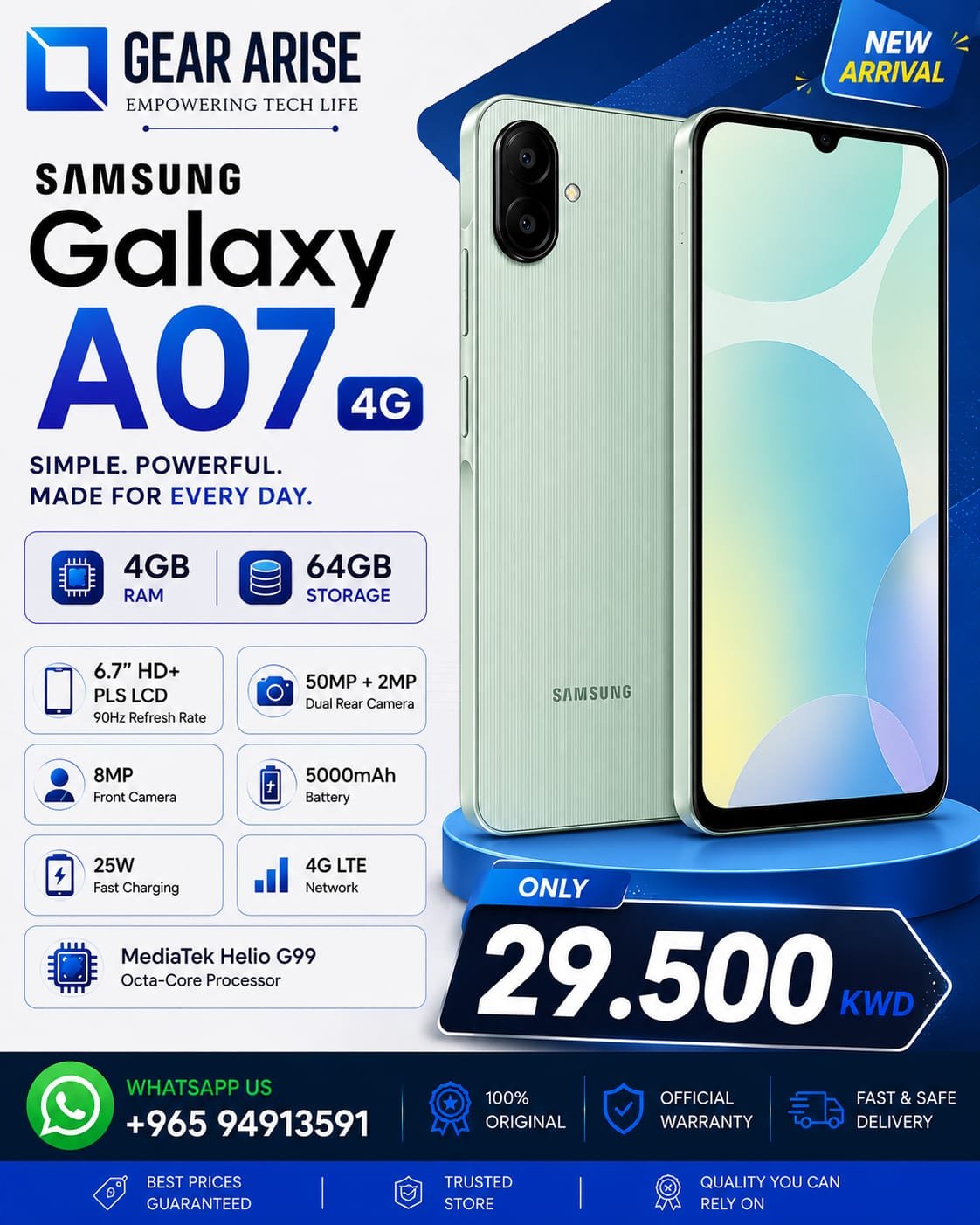 Samsung Galaxy A07 4G 64GB