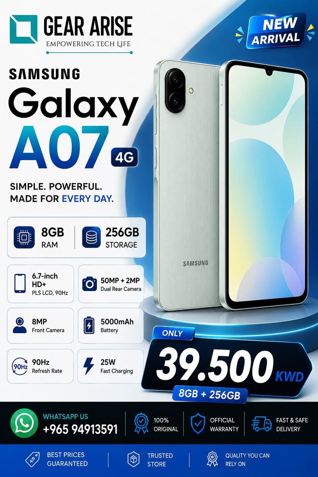 Samsung Galaxy A07 4G 256GB