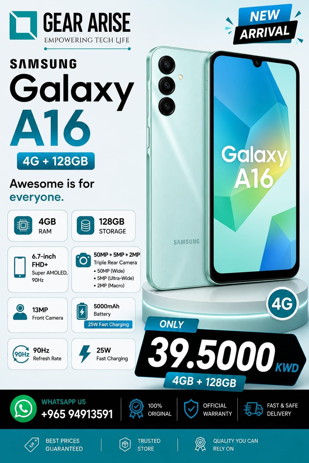 Samsung Galaxy A16 4G 128GB