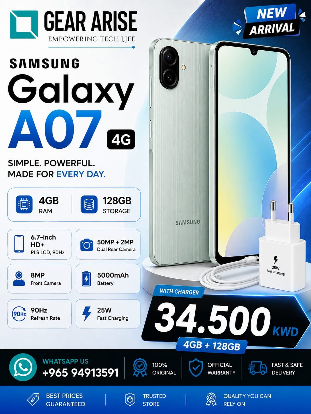 Samsung Galaxy A07 4G 128GB