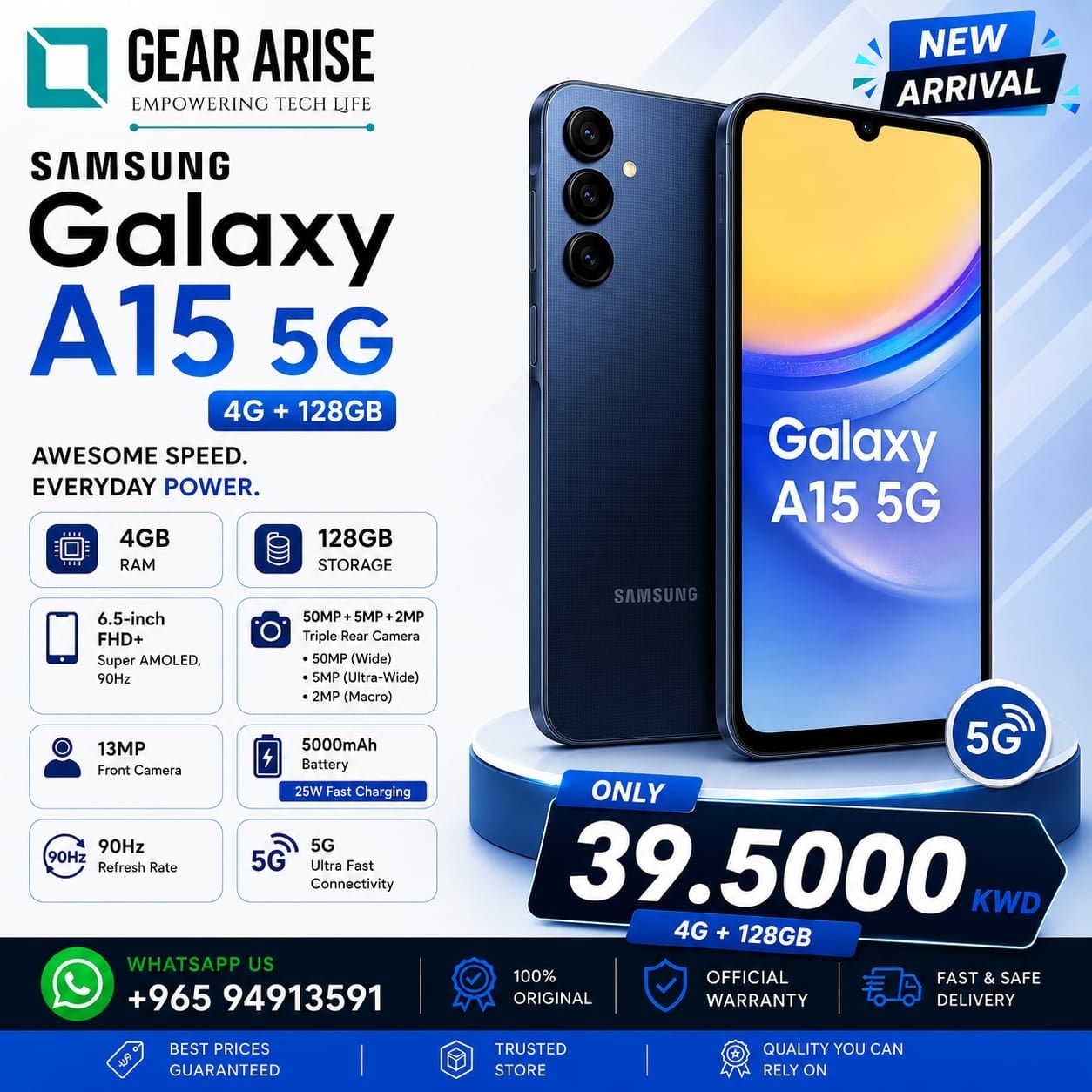Samsung Galaxy A15 5G 128GB