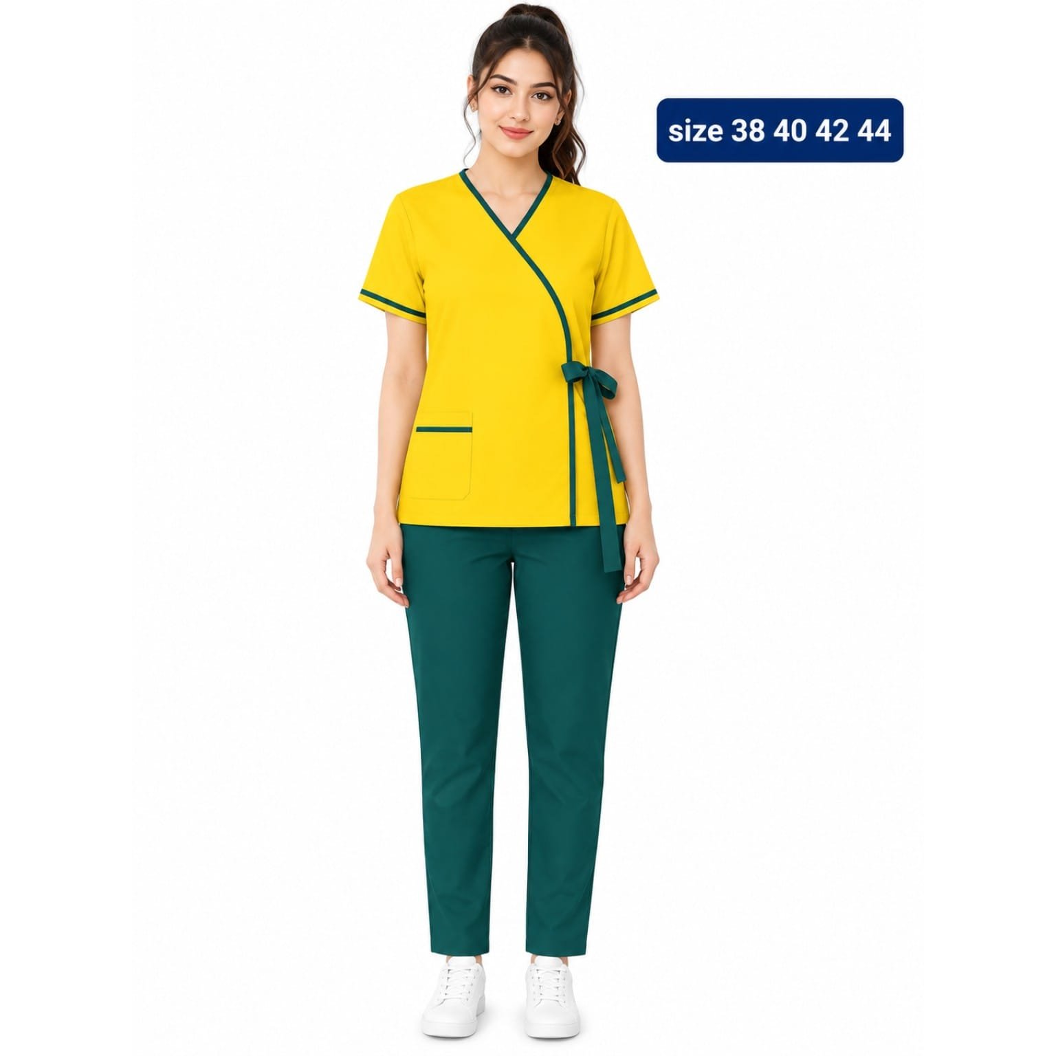 Khadama Uniform – Yellow & Green