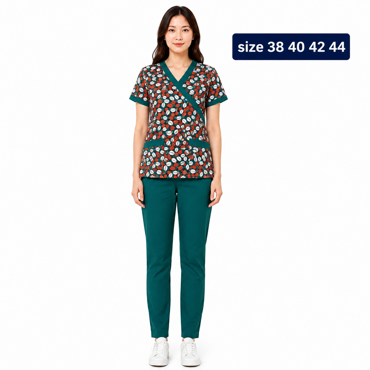 Khadama Uniform – Print (Teal)