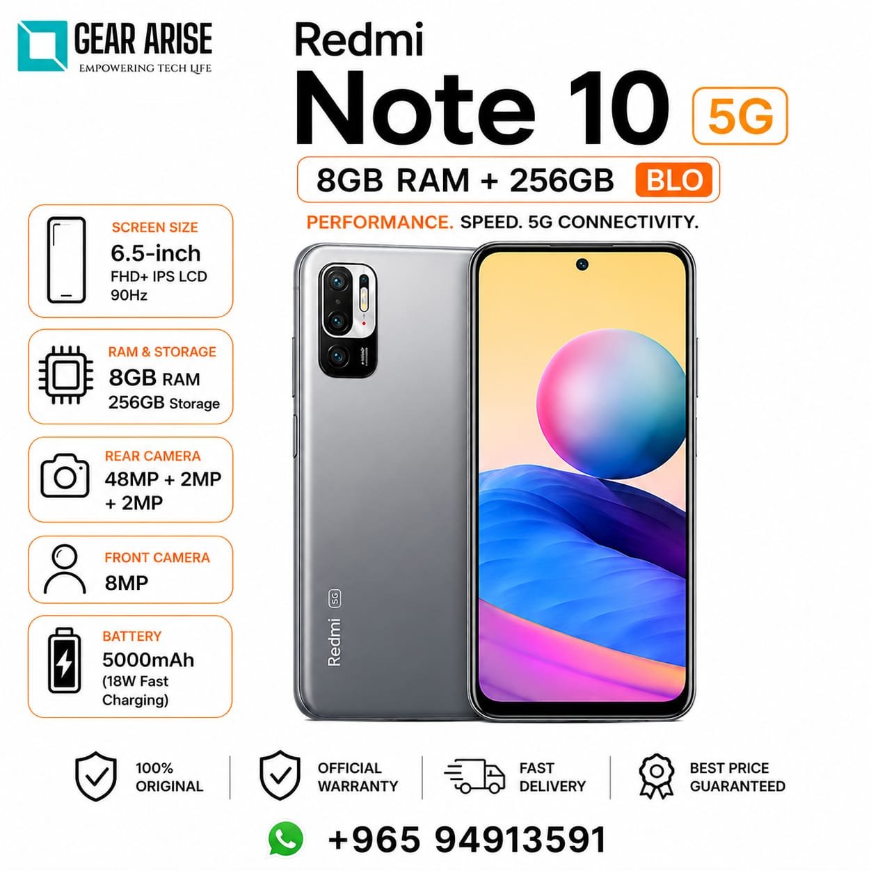 Redmi Note 10 5G 8GB+256GB