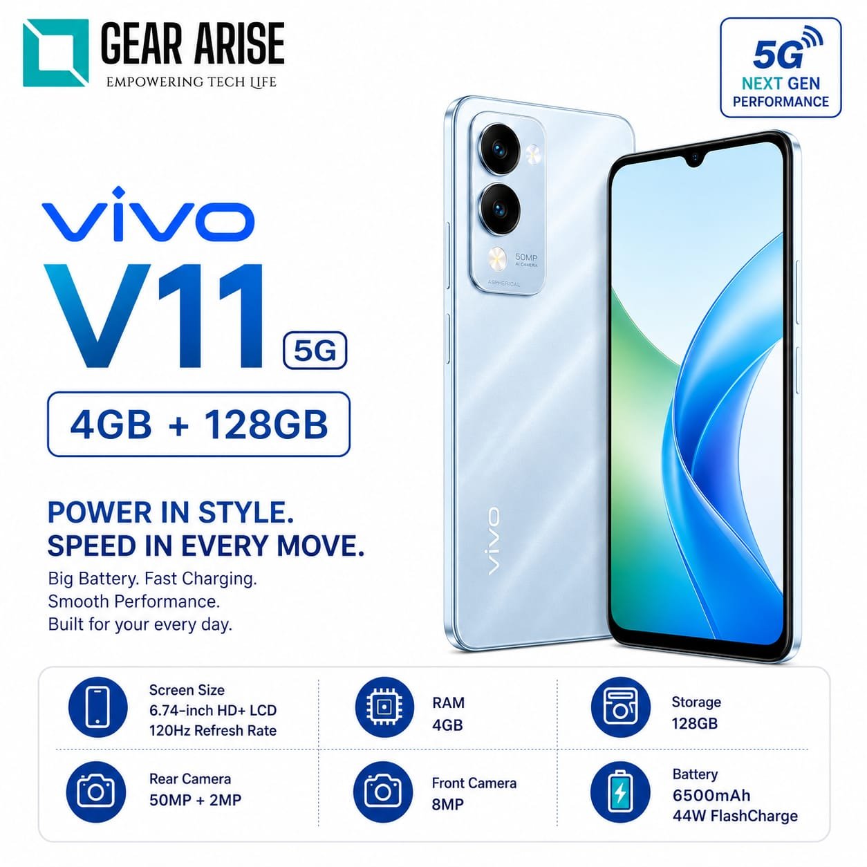 Vivo V11 5G 4GB+128GB