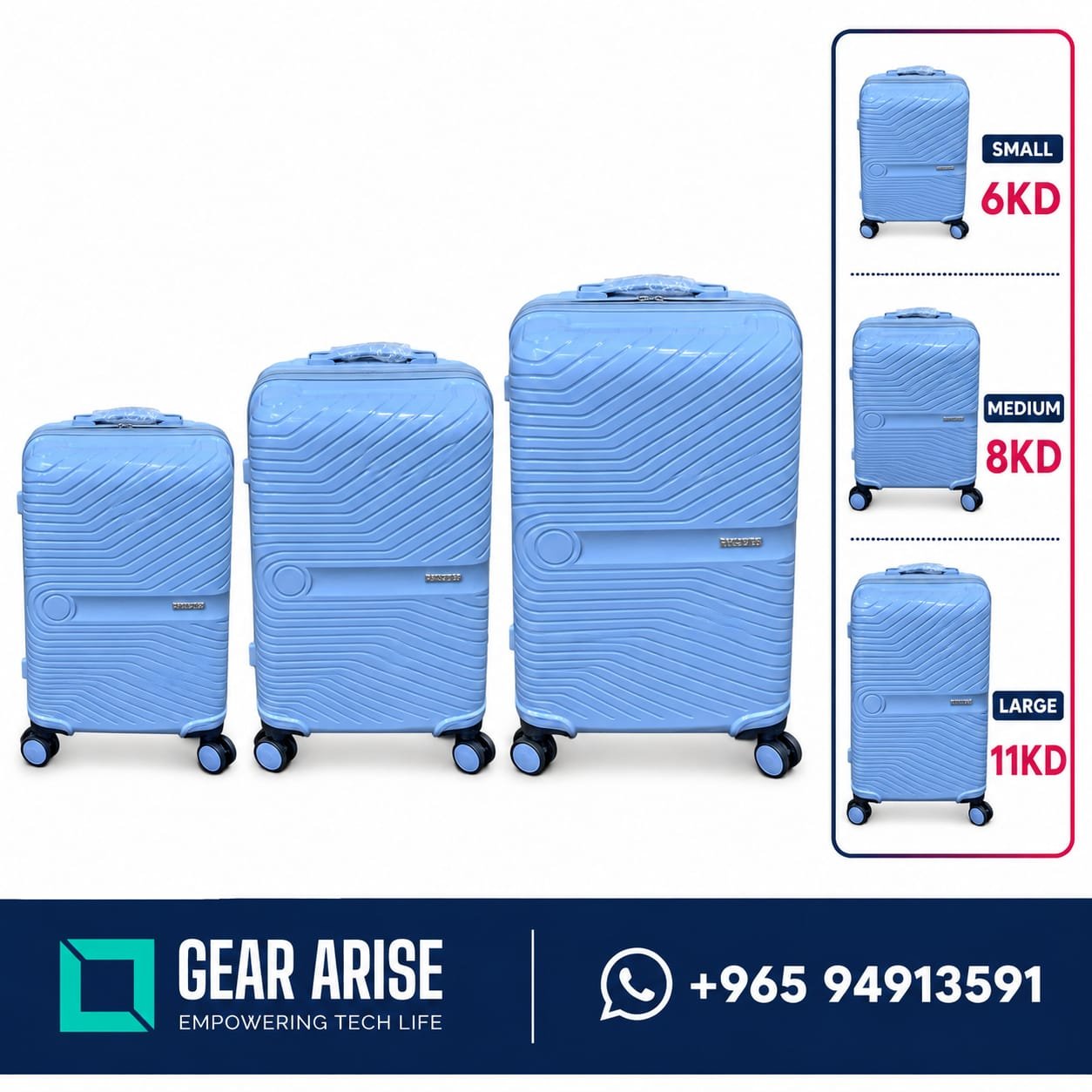 Premium Hard Shell Spinner Trolley Luggage Bag