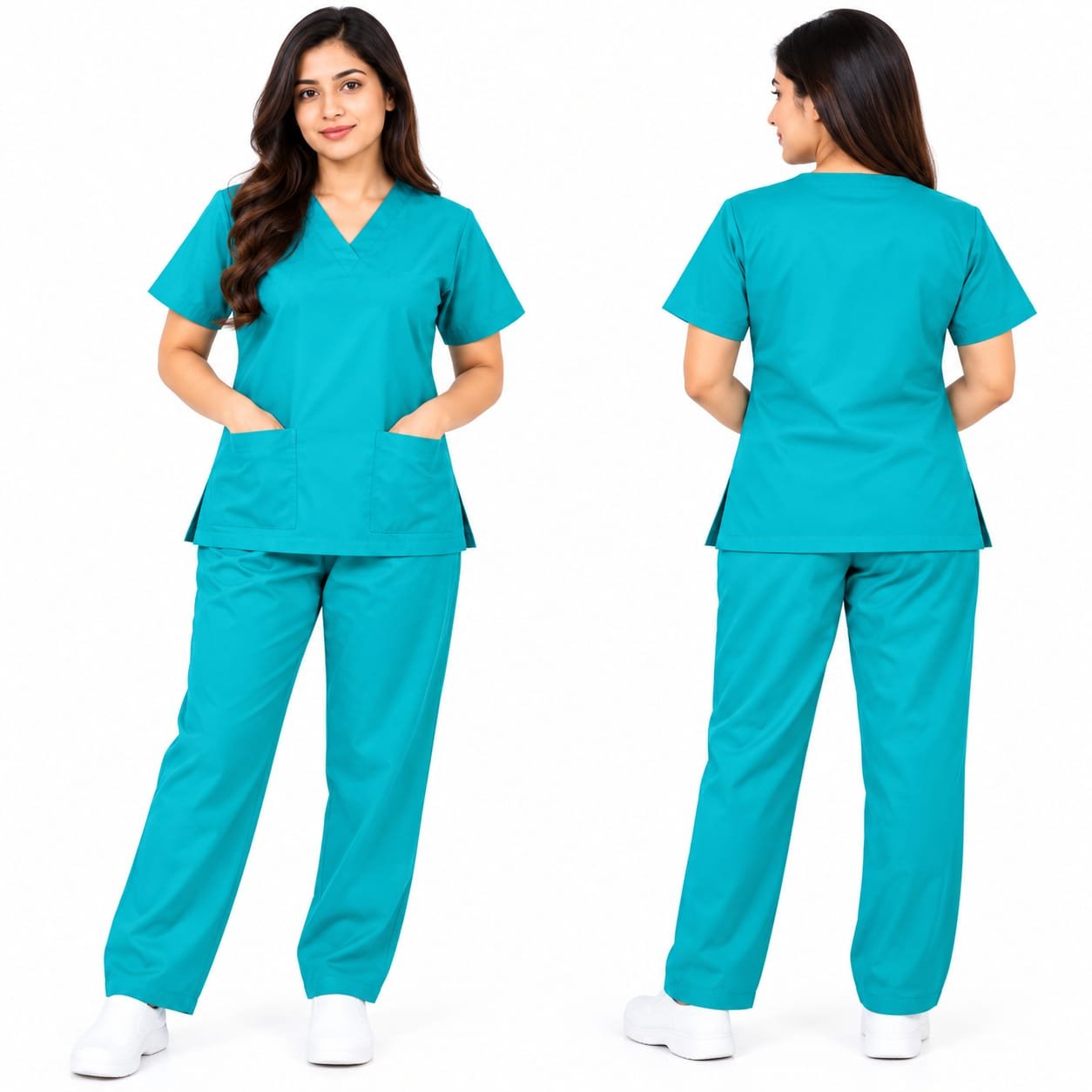 Khadama Uniform – Striped Trim 