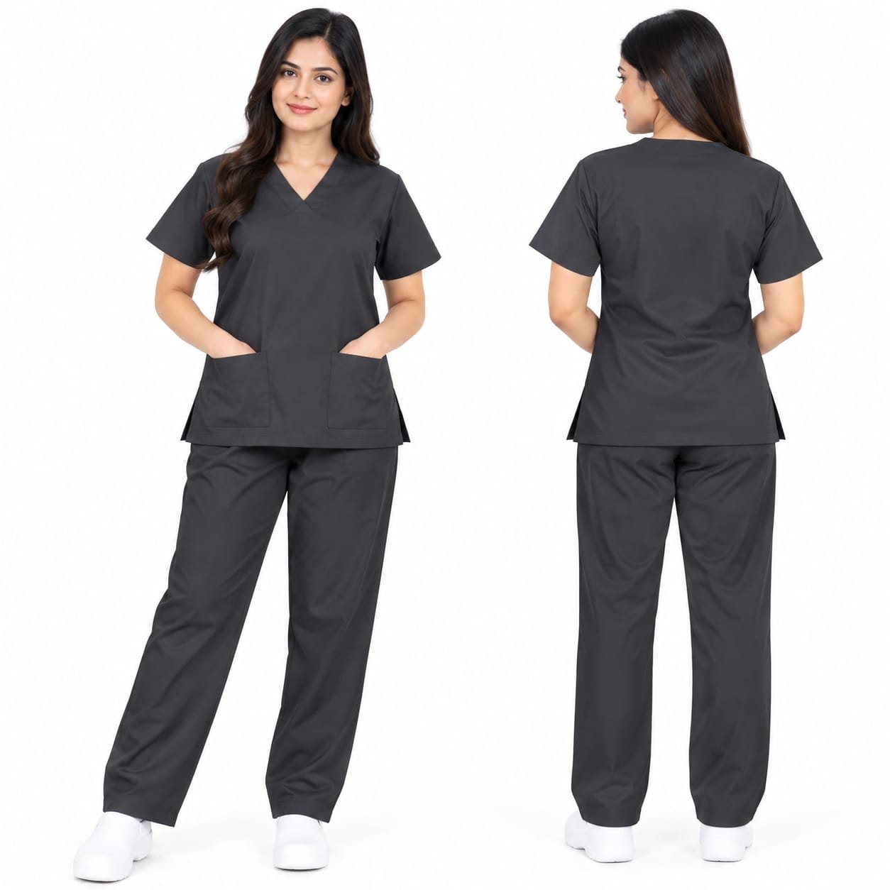 Khadama Uniform – Striped Trim 