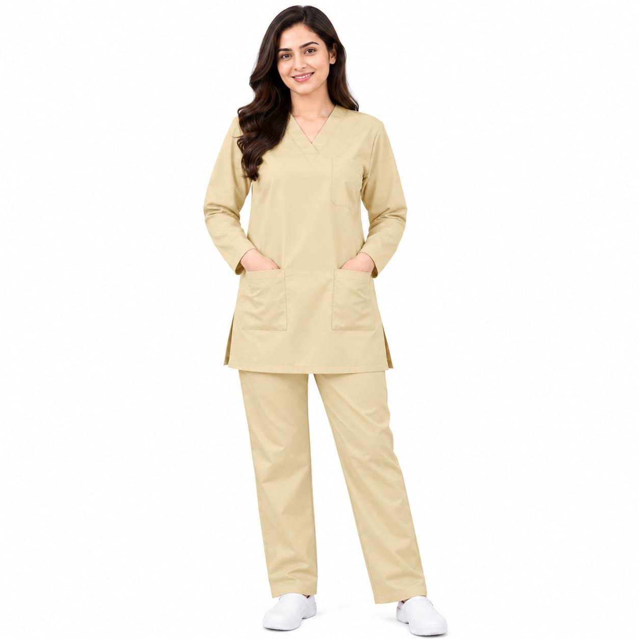 Khada ma Uniform – Striped Trim