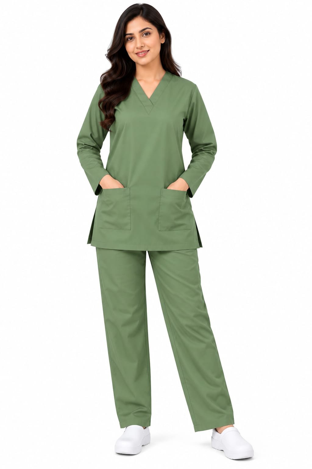 Khada ma Uniform – Striped Trim
