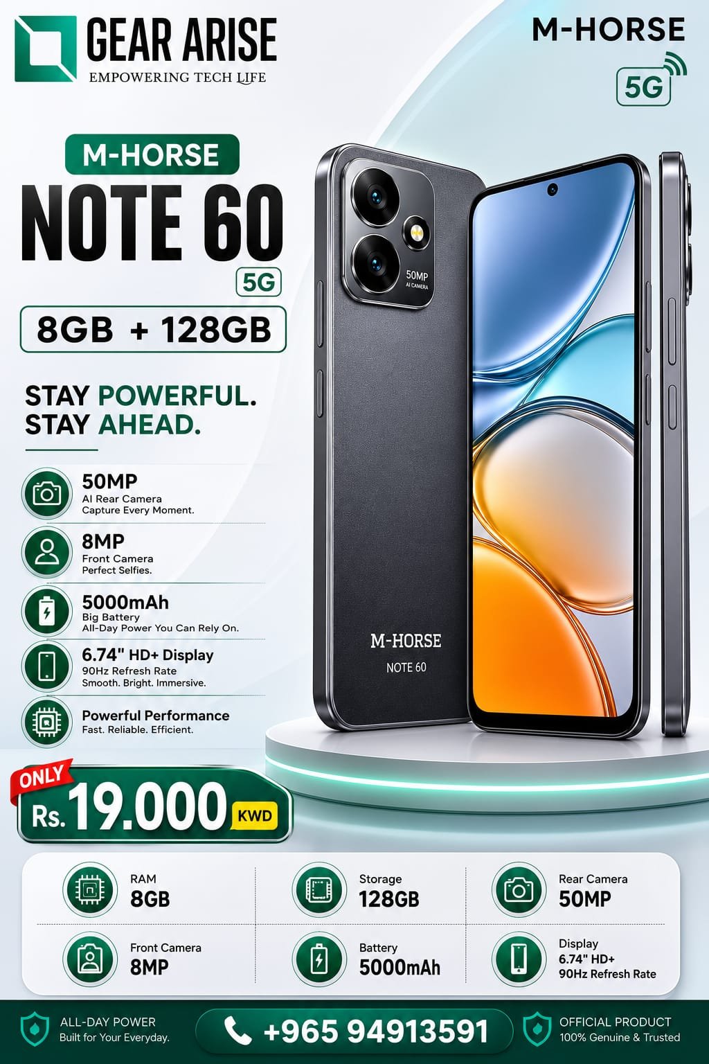M-HORSE Note 60