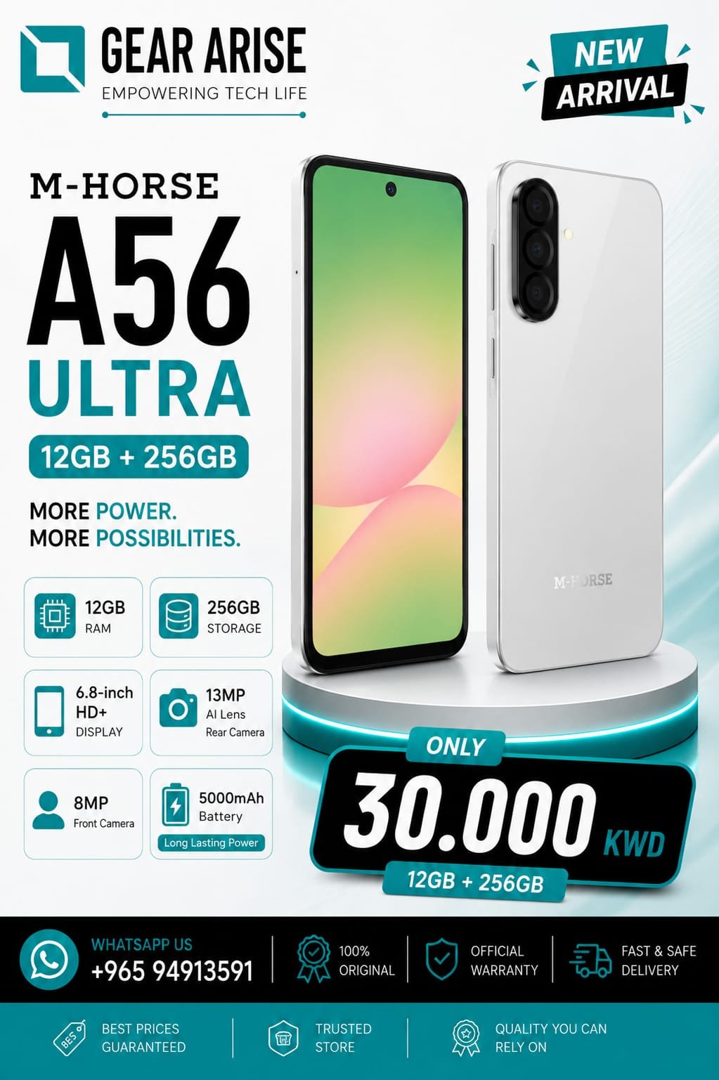 M-HORSE A56 Ultra 256GB