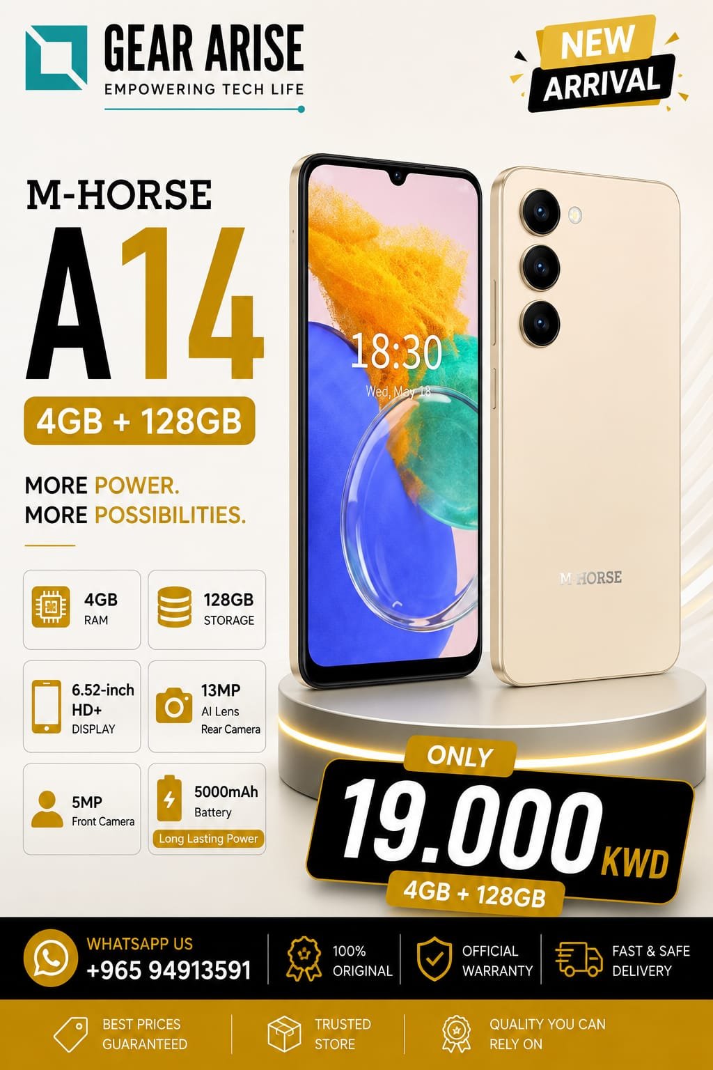 M-HORSE A14 128GB