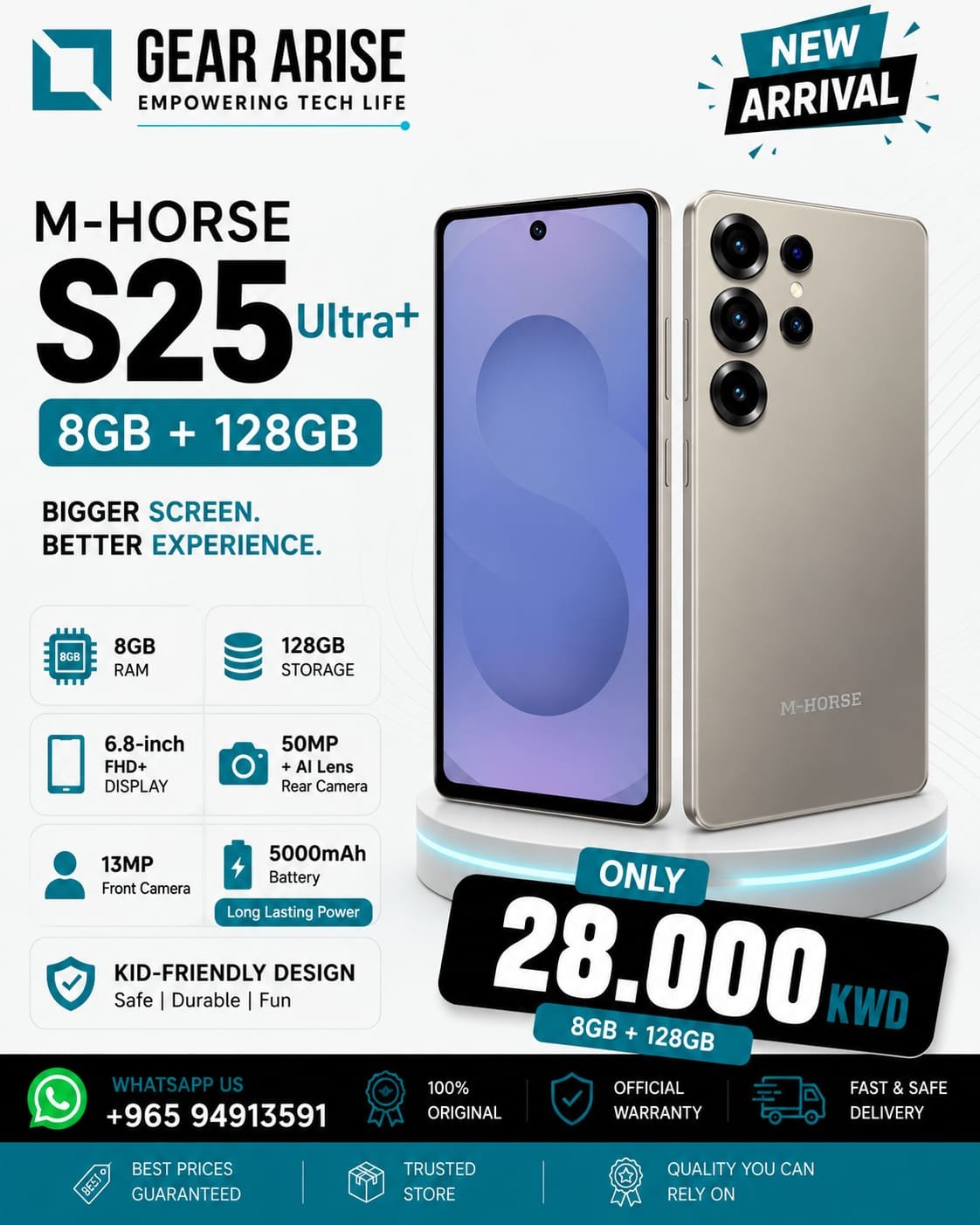 M-HORSE S25 Ultra+ 128GB