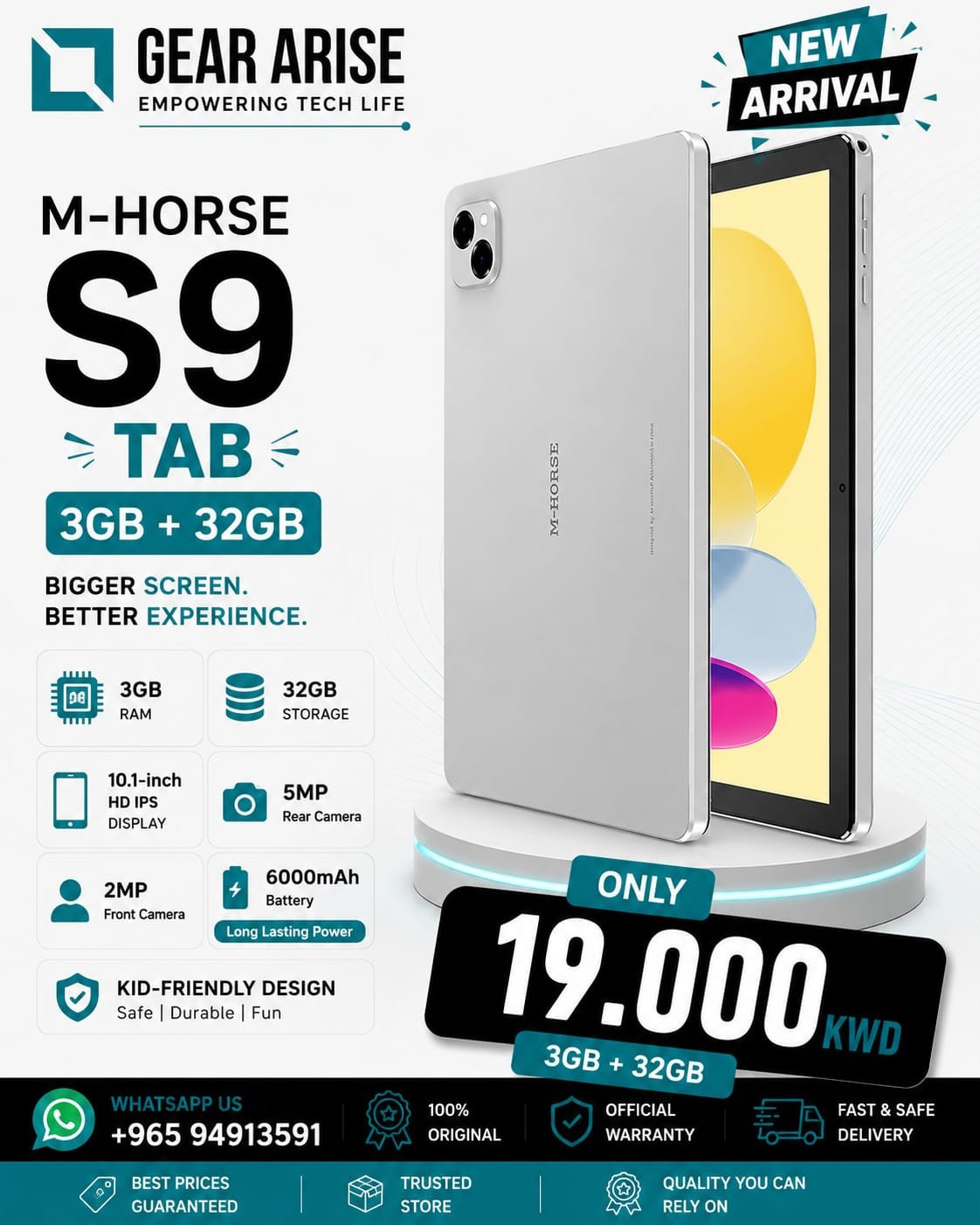 M-HORSE S9 Tab 32GB