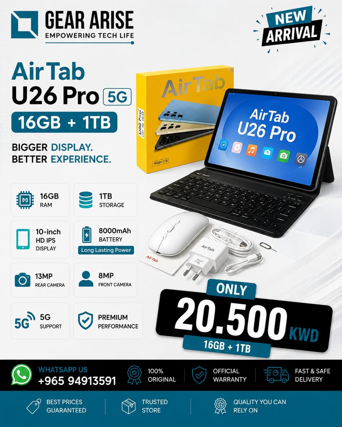 AirTab U26 Pro 5G 1TB