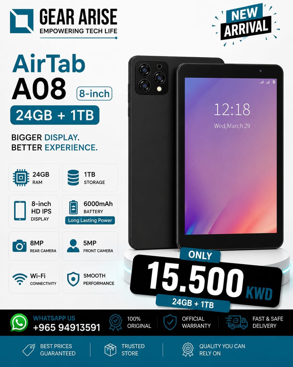 AirTab A08 1TB