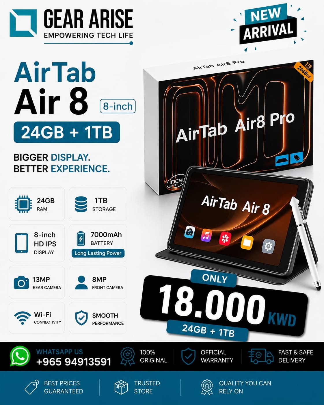 AirTab Air 8 1TB