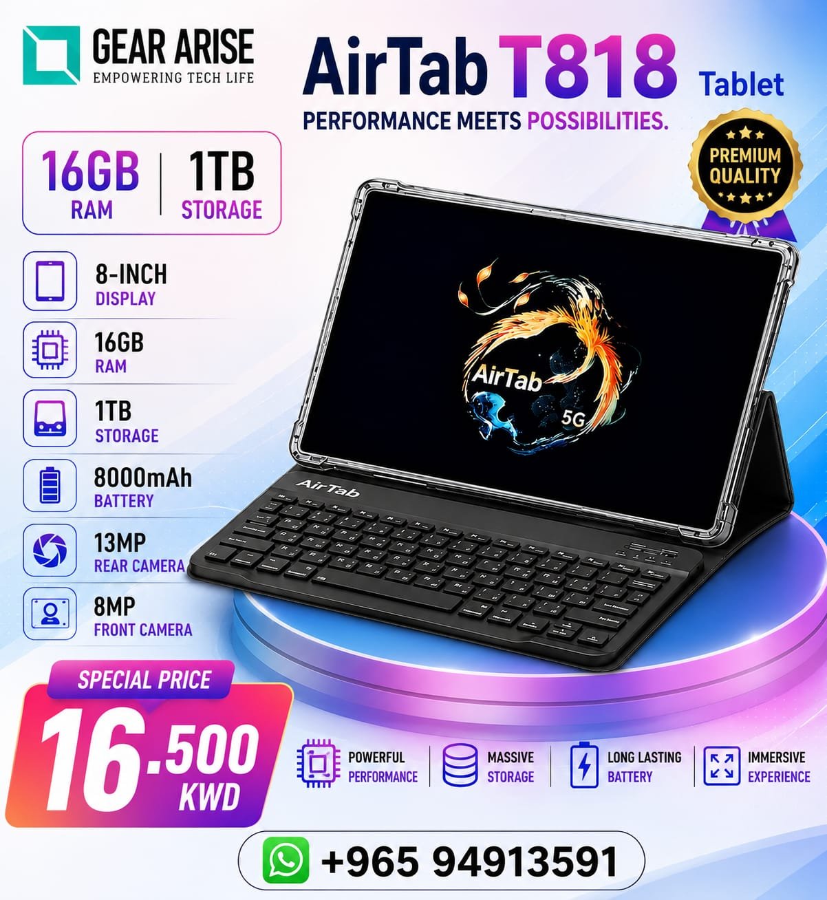 AirTab T818 1TB